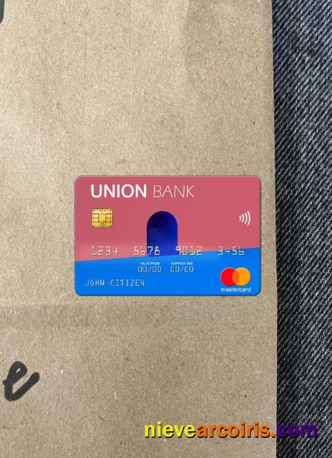 Albania Union Bank mastercard photolook